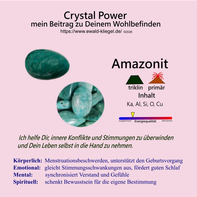 Crystal healing special - Amazonit