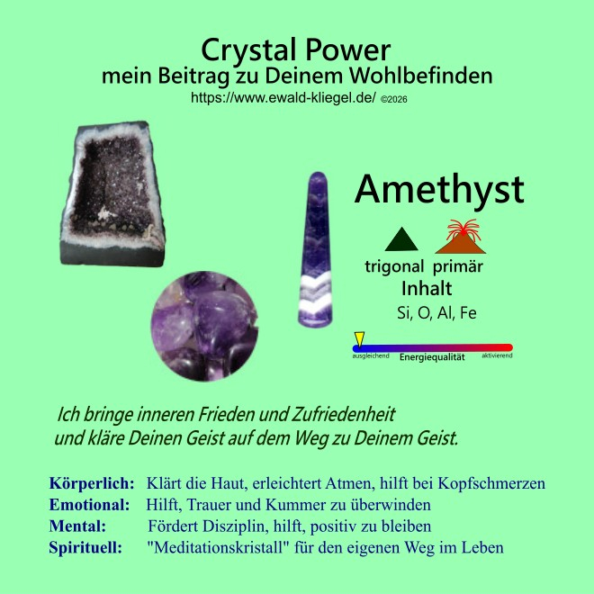 Crystal special - Amethyst