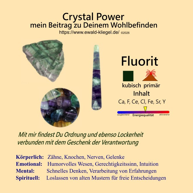 Crystal healing special - Fluorit