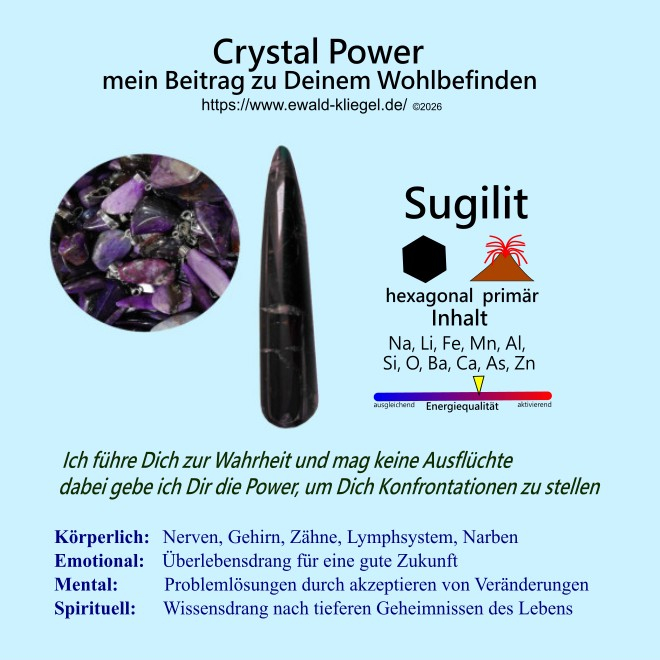 Crystal healing special - Sugilit